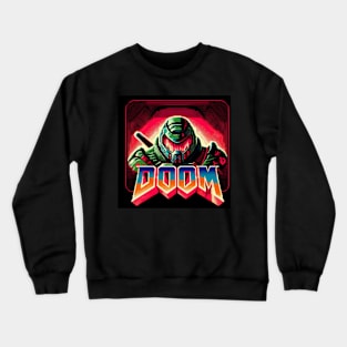 Doom Guy Retro Crewneck Sweatshirt